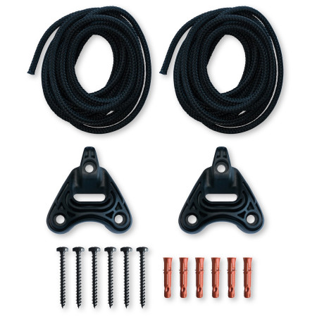 Приставка за захващане на хамак La Siesta Uchycení sítě Home Rope черен Black