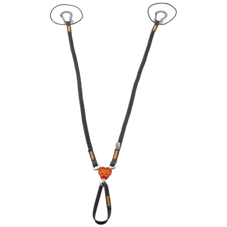 Примка Camp X-Gyro Leash - 85/129 Cm черен/оранжев
