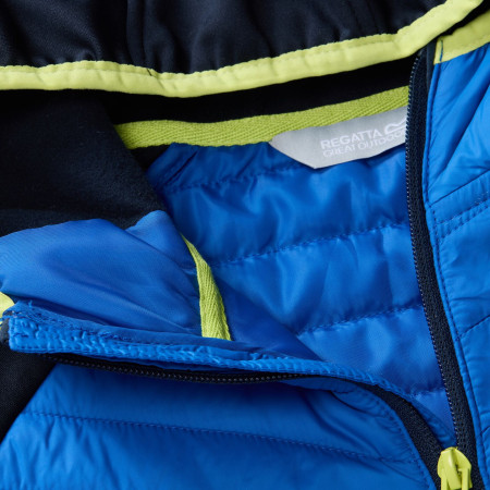 Детско яке Regatta Junior Andreson Hybrid Nvy/OlympBlu