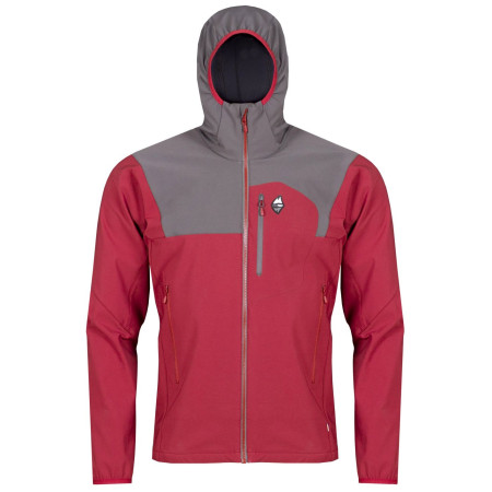 Мъжко яке High Point Atom Hoody Jacket червен BrickRed/IronGate