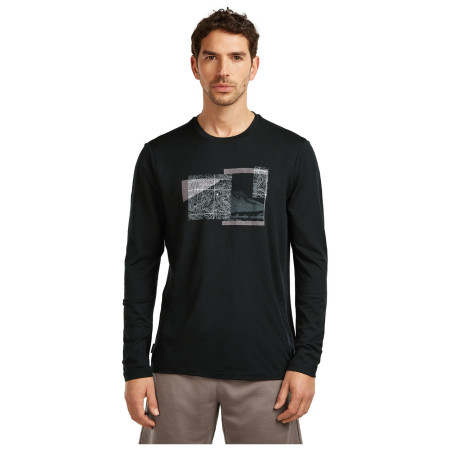 Мъжка тениска Icebreaker Men Merino 150 Tech Lite LS Tee Peak Balance