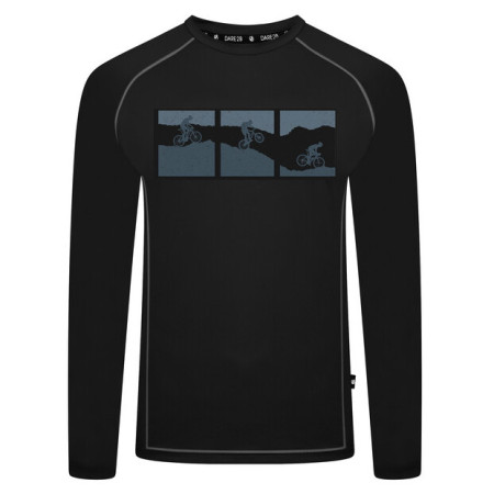 Мъжка тениска Dare 2b RighteousIIL/STee черен