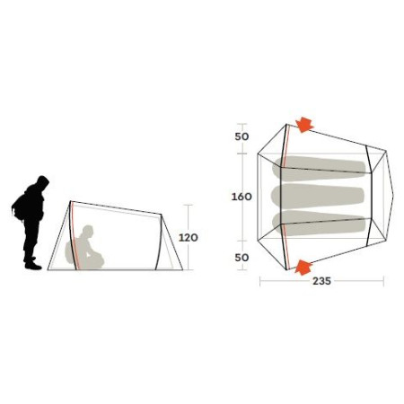 Палатка Ferrino Lightent 3 Pro