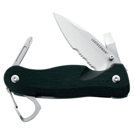 Сгъваем нож Leatherman Crater C33TX черен/сребърен