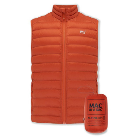 Мъжка жилетка MAC IN A SAC Alpine Down Gilet (Sack) оранжев
