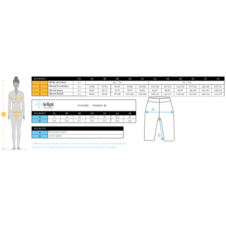 Дамски къси панталони Kilpi Pariva-W
