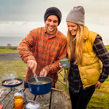 Комплект прибори GSI Outdoors Bugaboo Ceramic Base Camper Small