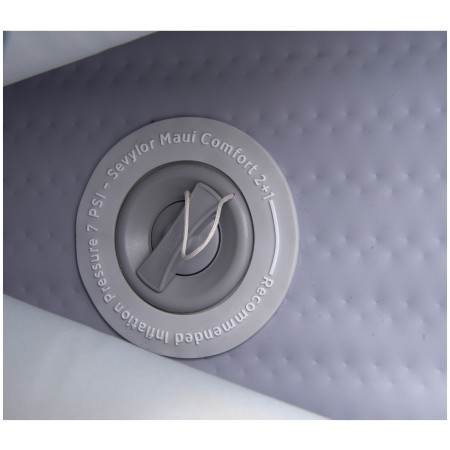 Надуваем каяк Sevylor Maui 2+1 Kit