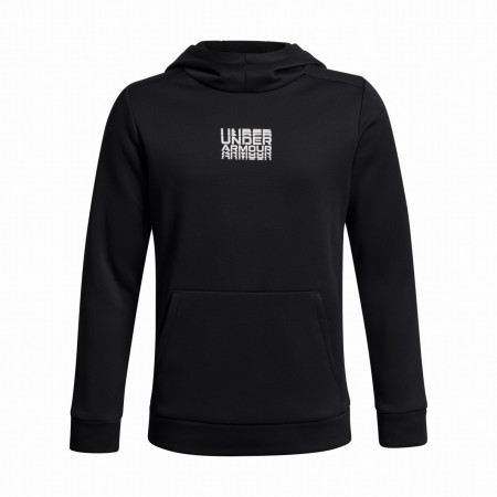 Детски суитшърт Under Armour Armour Flc Retro Grphc HD черен Black