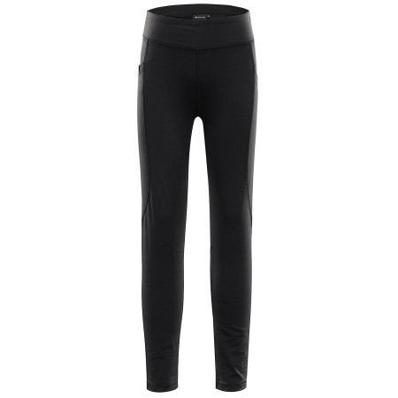 Детски панталони Alpine Pro Gemso Black черен ČERNÁ