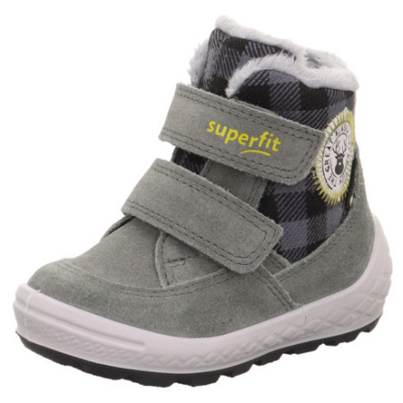 Детски зимни ботуши Superfit Groovy 2.0 Grün/Grau сив Grün/Grau