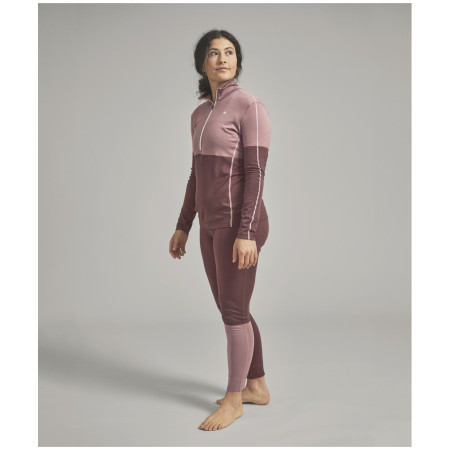 Дамски функционален суитшърт Ortovox 185 Rock'N'Wool Zip Neck