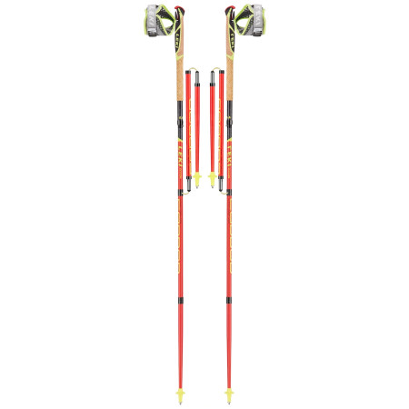 Trail Running щеки Leki Micro Trail Pro (2019) червен NeonredDarkedGreyWhiteNeonyellow