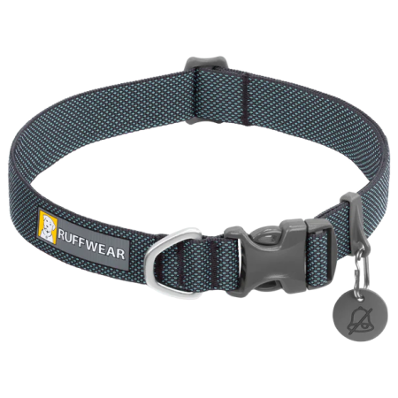 Нашийник за куче Ruffwear Hi & Light™ Collar черен Basalt Gray
