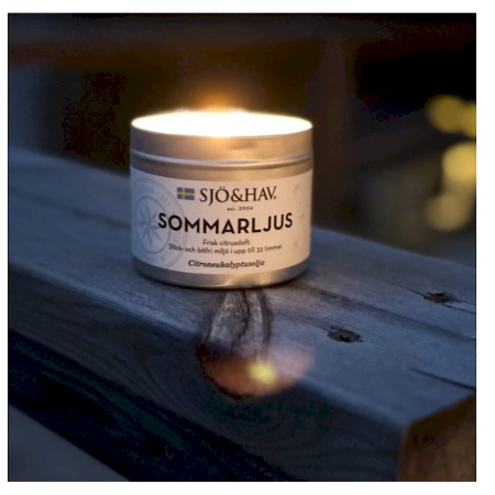 Свещ Sjö&Hav с цитронела против комари – 200 г