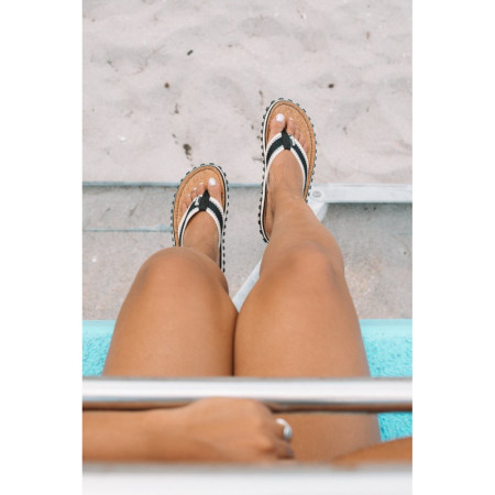 Джапанки Gumbies Corker Natural Cork - Black