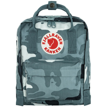 Градска раница Fjällräven Kånken Graphics Mini син Nimbus Blue-Hidden Animals