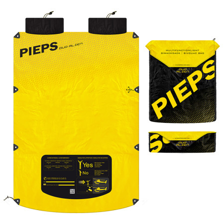 Бивак сак Pieps Bivy Duo Alien жълт/черен Yellow/Black