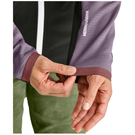 Дамско яке Ortovox Fleece Rib Hoody W