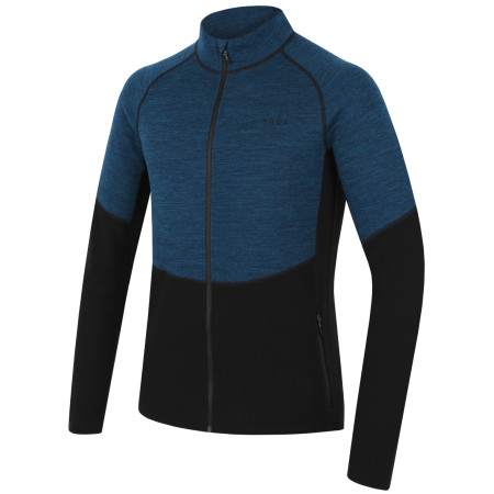 Мъжки суитшърт MOOA Merino 3D 240 син lagoon blue