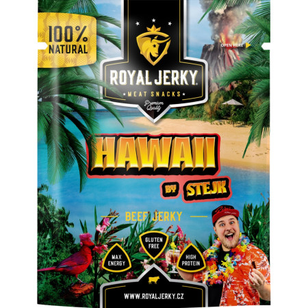 Сушено месо Royal Jerky Beef Hawaii By Stejk 9x22g