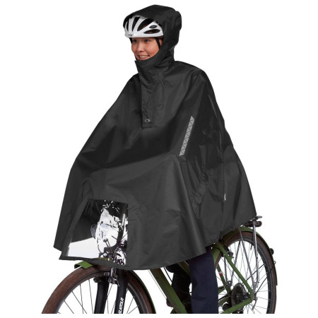 Пончо за колоездене Tatonka Bike Poncho черен black