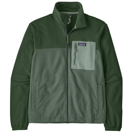 Мъжко яке Patagonia Micro D Patch Pocket Jacket зелен Canopy Green