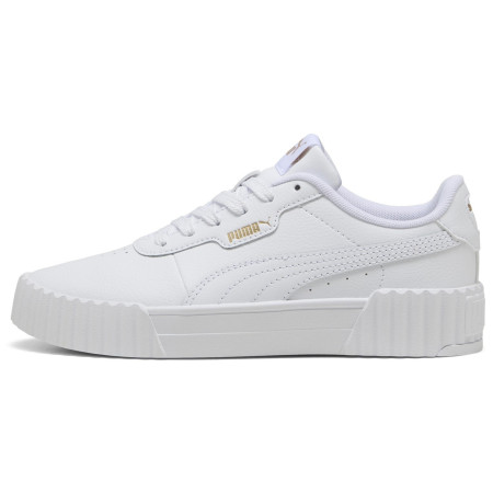 Детски обувки Puma Carina 3.0 Jr White-Gold