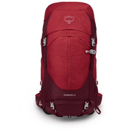 Туристическа раница Osprey Stratos 44 червен poinsettia red