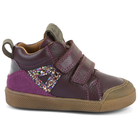 Детски обувки Froddo Rosario High Top Dark Bordeaux