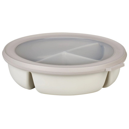 Кутия за закуска Mepal Bento bowl Cirqula 250+250+500 ml бял Nordic White