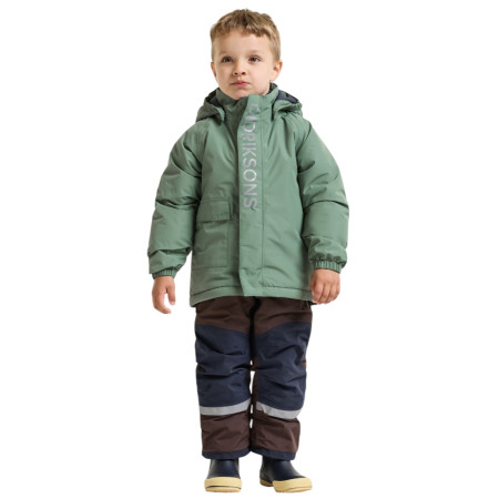 Детско зимно яке Didriksons Talvi Kids Jkt 2 Dark Moss