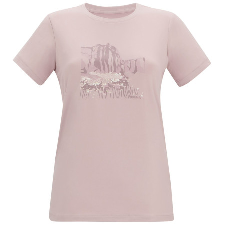 Дамска тениска Regatta Womens Fingal Stretch розов PowderLilac