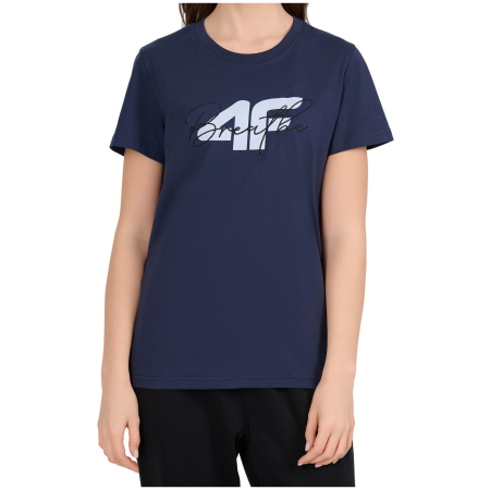 Дамска тениска 4F Tshirt F3488 тъмно син Navy