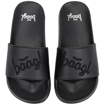 Детски чехли Baagl Logo Black