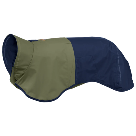 Облекло за куче Ruffwear Sun Shower™ Jacket зелен/син Midnight Blue