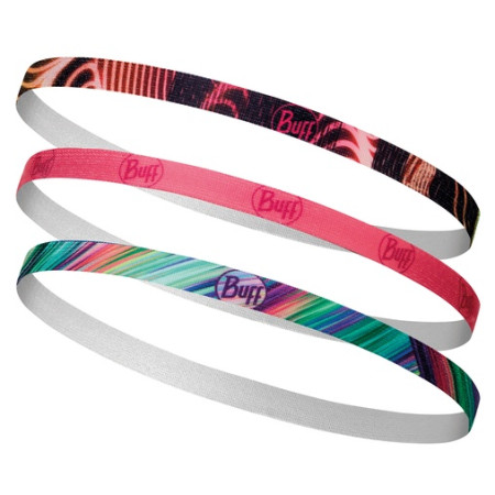 Лента за глава Buff Hairband (3ks) черно/розово GleamMulti