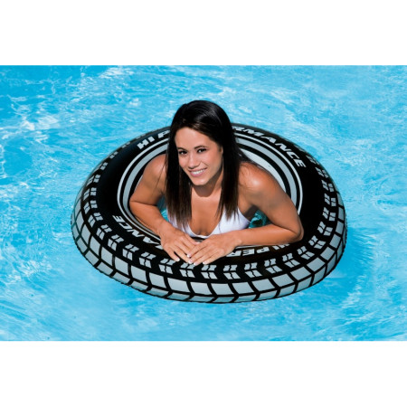 Кръгъл надуваем дюшек Intex Giant Tire Tube 59252NP