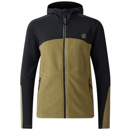 Детски функционален суитшърт Dare 2b Thriving IV Core Stretch каки/черен Black/Martini Olive