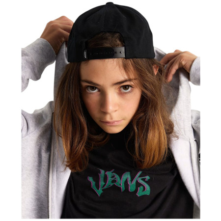 Детска шапка с козирка Vans Drop V Logo Snapback