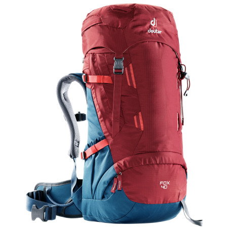 Юношеска раница Deuter Fox 40 l (2020) червен CranberrySteel