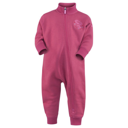 Детски гащеризон Devold Polar Baby Playsuit розов Raspberry