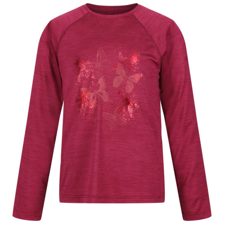 Детска тениска Regatta Burnlee червен Rumba Red