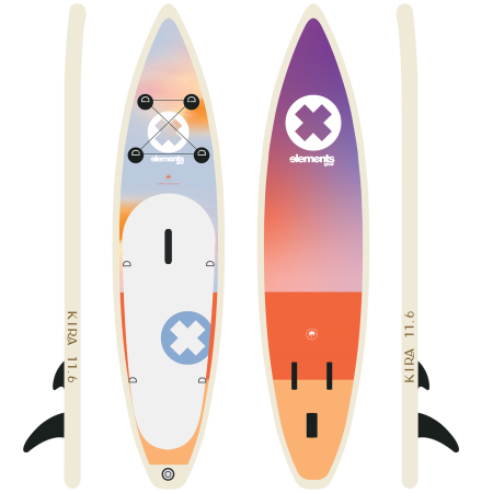 SUP борд Elements Gear KIRA 11.6