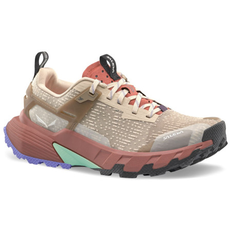 Дамски туристически обувки Salewa Pedroc 2 W бежов Oatmeal/Etruscan Red