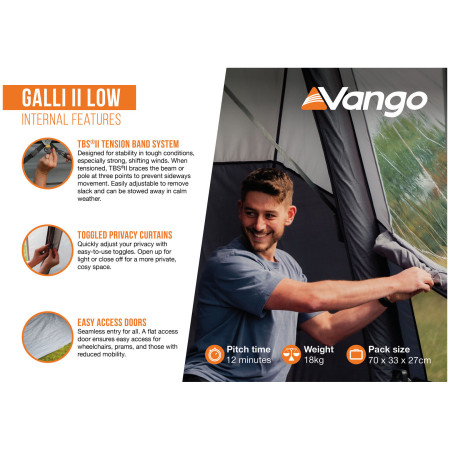 Форселт Vango Galli II Low