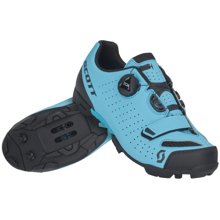 Дамски маратонки за колоездене Scott Mtb Comp Boa Lady син/черен LightBlue/Black