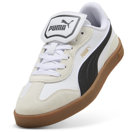 Дамски обувки за зала Puma Club Azura бял / черен PUMA White-PUMA Black