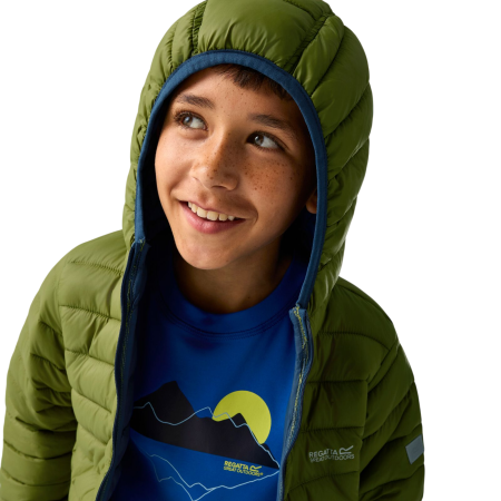 Детско зимно яке Regatta Junior Hooded Marizion Golden Cypress