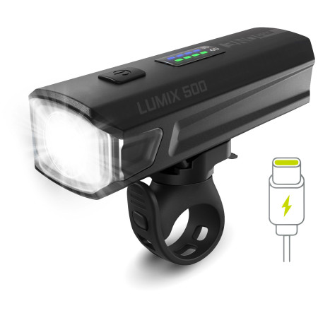 Предна светлина Just One LUMIX 500 черен